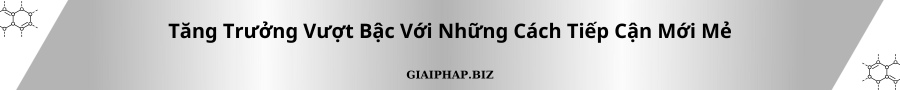 Tăng trưởng vượt bậc với những cách tiếp cận mới mẻ cùng GIAIPHAPBIZ