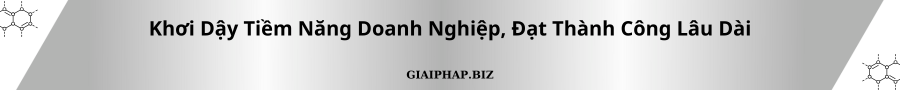 Khơi Dậy Tiềm Năng Doanh Nghiệp, Đạt Thành Công Lâu Dài Cùng GIAIPHAPBIZ