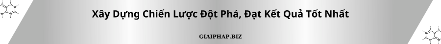 Xây Dựng Chiến Lược Đột Phá, Đạt Kết Quả Tốt Nhất Cùng GIAIPHAPBIZ
