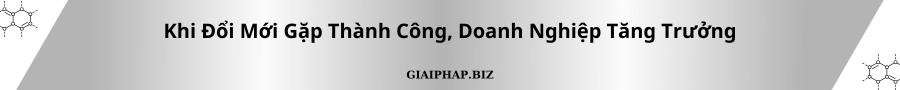 Khi Đổi Mới Gặp Thành Công, Doanh Nghiệp Tăng Trưởng Cùng GIAIPHAPBIZ