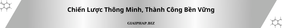 Chiến Lược Thông Minh, Thành Công Bền Vững Cùng GIAIPHAPBIZ